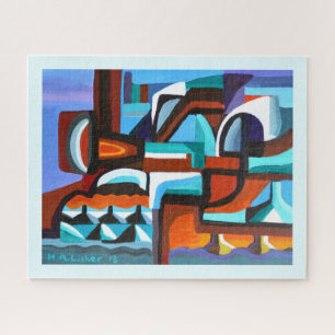 Puzzle Ciudad oceánica