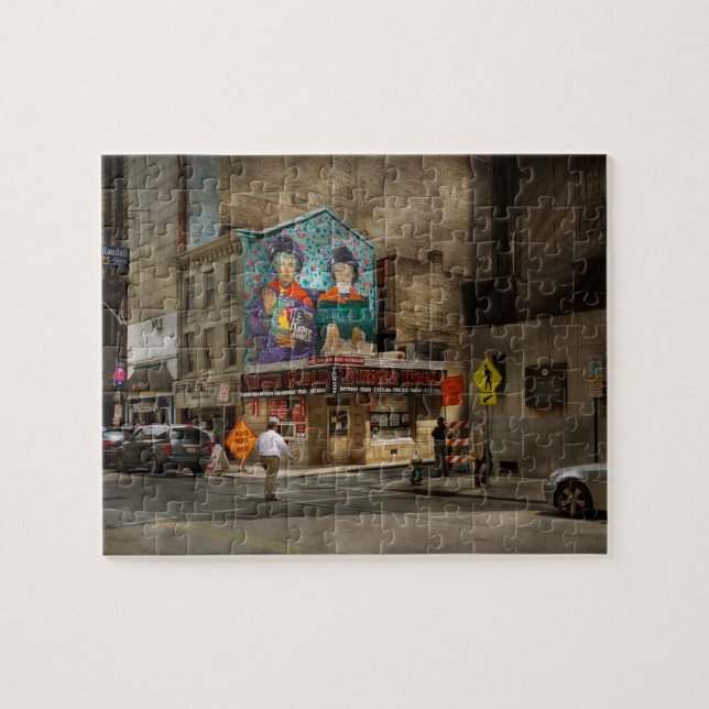 Puzzle Ciudad - Pittsburg, PA - Wiener World (Horizontal)