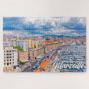 Puzzle Ciudad Portuaria De Marsella, Francia