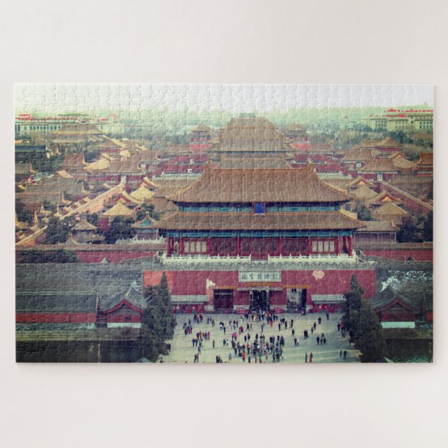 Puzzle ciudad prohibida de beijing china (Horizontal)
