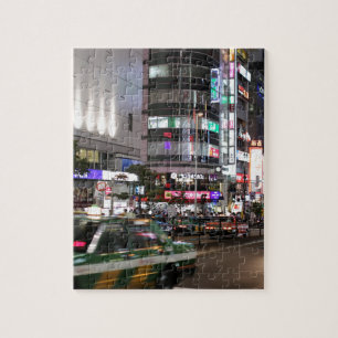 Puzzle Ciudad Tokio Vista de Calle