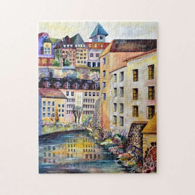 Puzzle Ciudad Vieja de Estocolmo (Vertical)