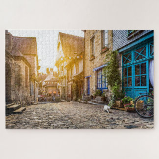 Puzzle Ciudad vieja de Europa al atardecer