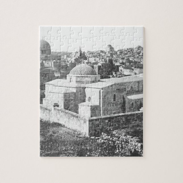 Puzzle Ciudad vieja de Jerusalén, CA 1890 (Vertical)