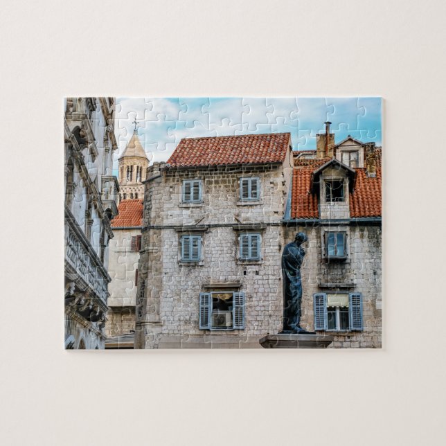 Puzzle Ciudad vieja, fractura, Croacia (Horizontal)