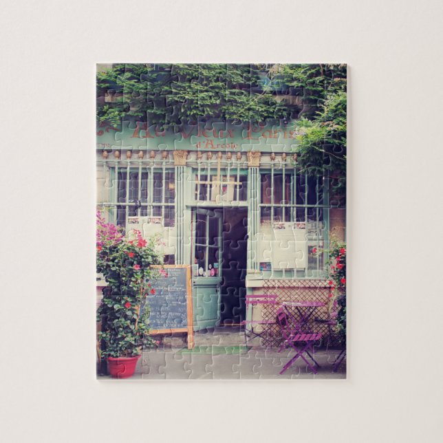 Puzzle Ciudad vieja París del vintage (Vertical)