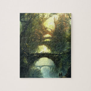 Puzzle Ciudadela elvina de Crepúsculo - Épico castillo de