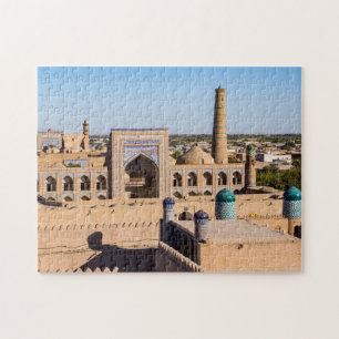 Puzzle Ciudadela Kunya-ark - Jiva, Uzbekistán