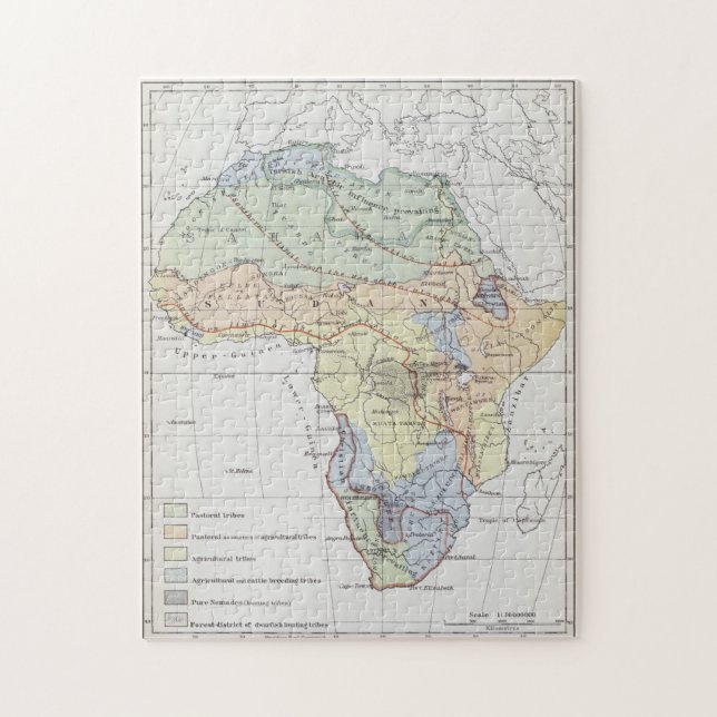 Puzzle Civilizaciones de África (Vertical)