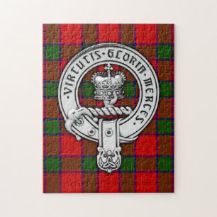 Puzzle Clan Donnachaidh (Robertson) Escudo y Tartán