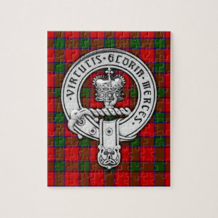 Puzzle Clan Donnachaidh (Robertson) Escudo y Tartán