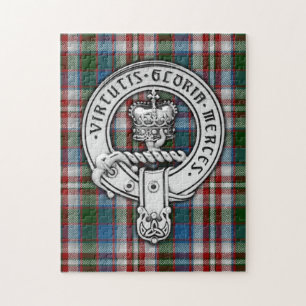 Puzzle Clan Donnachaidh (Robertson) Escudo y Vestido Tart