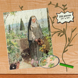 Puzzle Clare de las flores acuáticas de Asís (M 065)