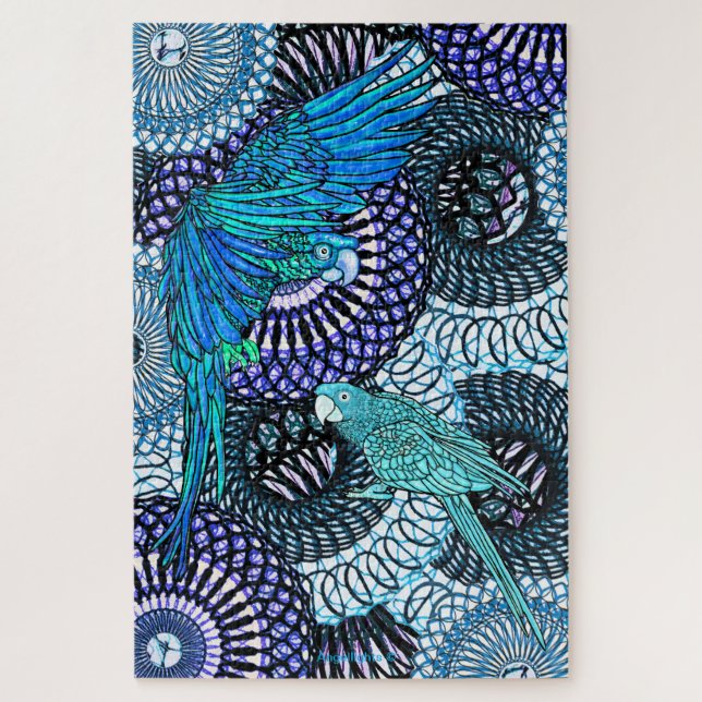 Puzzle Claridad de loros (Vertical)