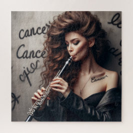 Puzzle Clarinet, músico de cáncer zodiaco