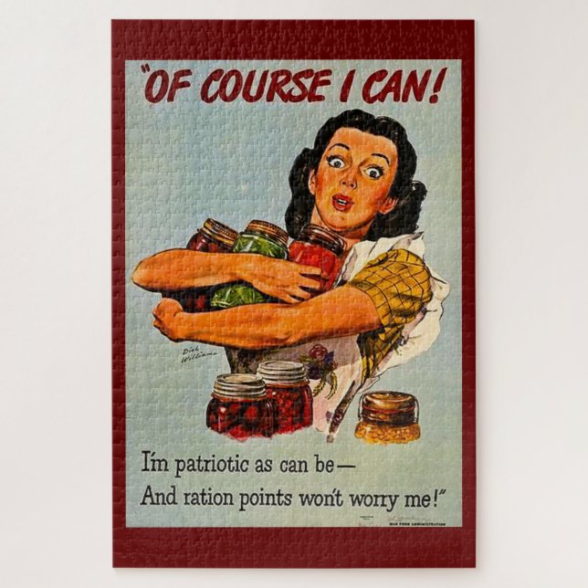 Puzzle ¡Claro Que Puedo! Poster de propaganda de la Segun (Vertical)