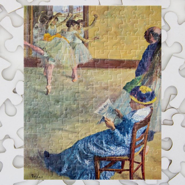 Puzzle Clase de ballet, el salón de baile de Edgar Degas (Subido por el creador)