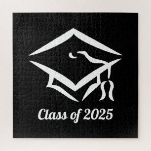 Puzzle Clase de graduación de 2025 Nombre del año Persona