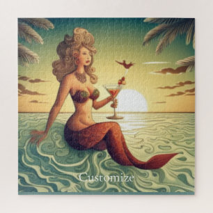 Puzzle Clásica Martini Mermaid Thunder_Cove