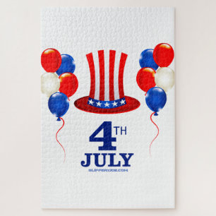Puzzle Clásico del Día de la Independencia del 4 de julio