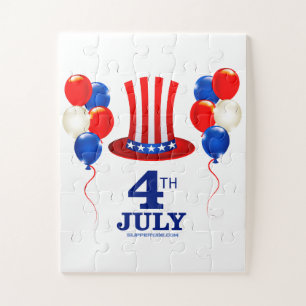 Puzzle Clásico del Día de la Independencia del 4 de julio