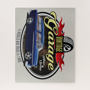 Puzzle Clásico garaje de automóviles Nomad