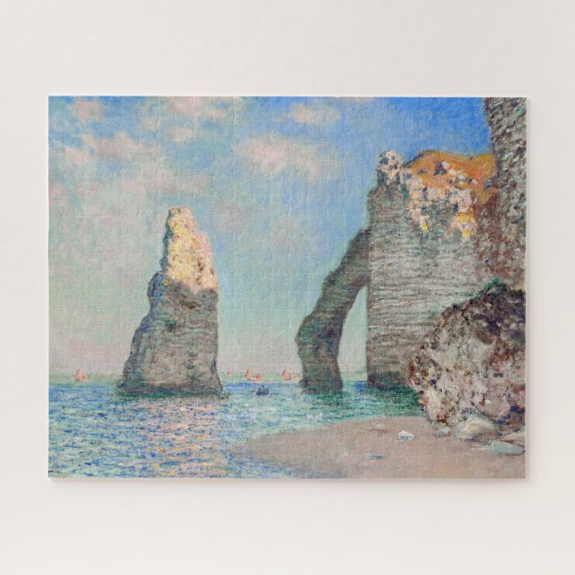 Puzzle Claude Monet - Acantilados en Etretat (Horizontal)