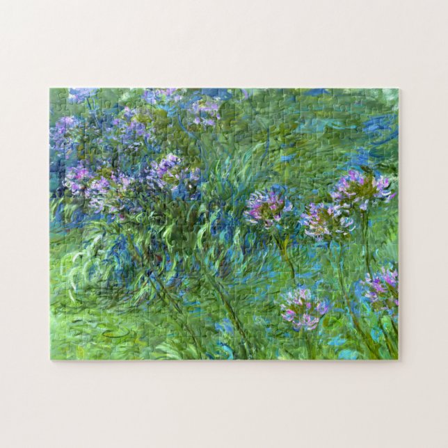 Puzzle Claude Monet: Agapanthus (Horizontal)