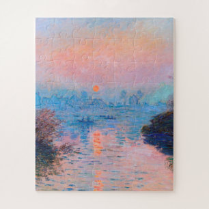 Puzzle Claude Monet - Atardecer En El Sena