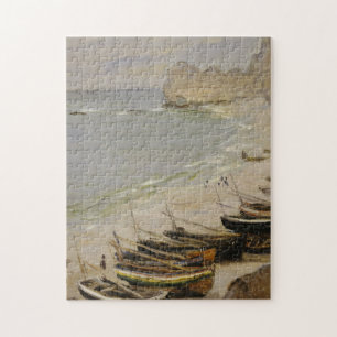 Puzzle Claude Monet - Barco En La Playa De Etretat