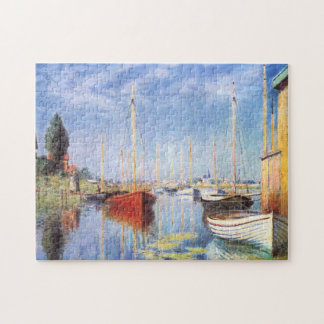 Puzzle Claude Monet: Barcos de placer en Argenteuil