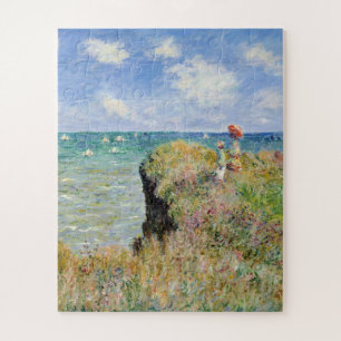 Puzzle Claude Monet - Caminar Por El Acantilado En Pourvi