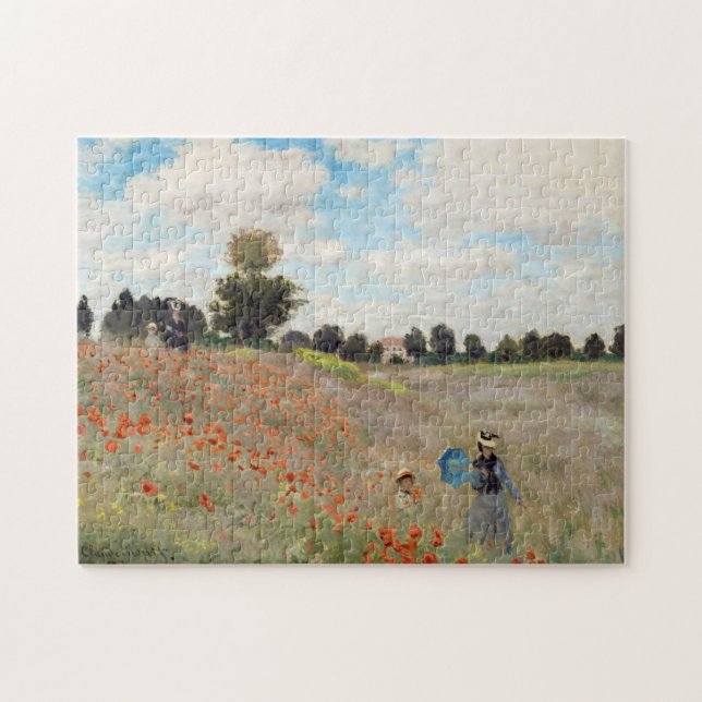 Puzzle Claude Monet - Campo de amapola (Horizontal)