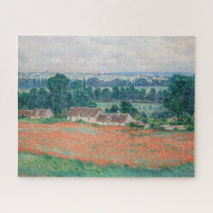 Puzzle Claude Monet - Campo de Amapolas, Giverny