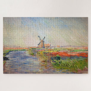 Puzzle Claude Monet - Campo de tulipanes en Holanda
