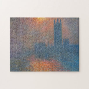 Puzzle Claude Monet - Casas del Parlamento Londres