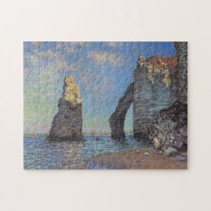 Puzzle Claude Monet Cliffs at Etretat Impresionist Paint