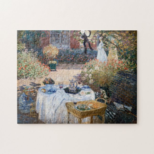 Puzzle Claude Monet - El almuerzo, el panel decorativo (Horizontal)