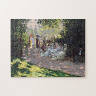 Puzzle Claude Monet el   el Parc Monceau