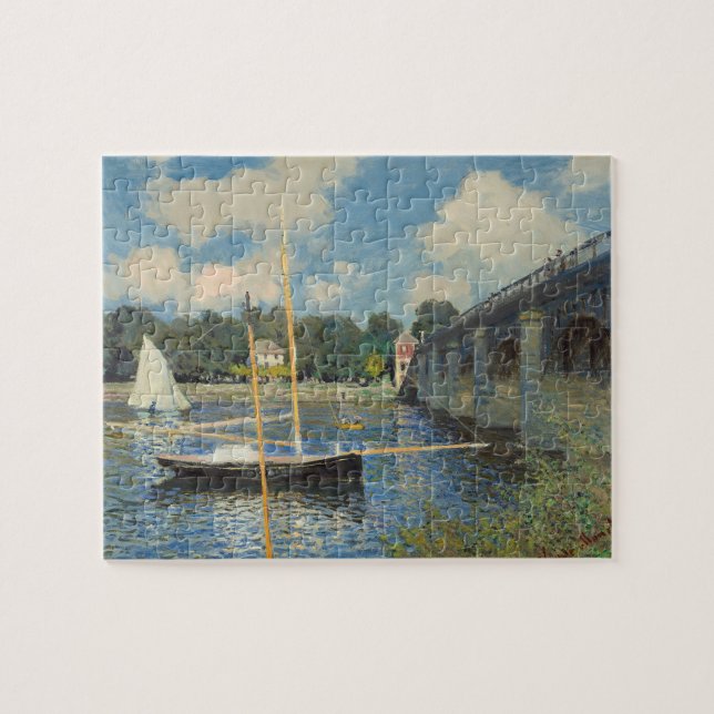 Puzzle Claude Monet el | el puente en Argenteuil (Horizontal)