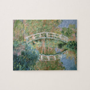 Puzzle Claude Monet el   el puente japonés, Giverny