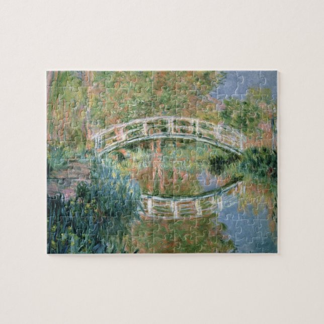 Puzzle Claude Monet el | el puente japonés, Giverny (Horizontal)