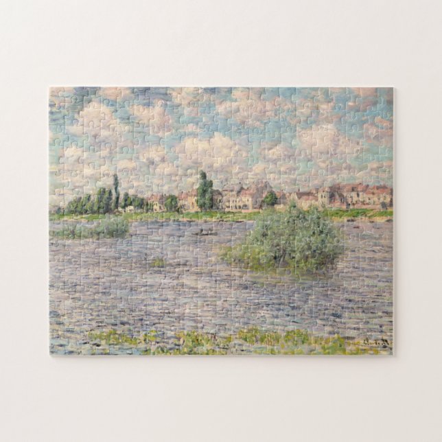 Puzzle Claude Monet el | el Sena en Lavacourt (Horizontal)