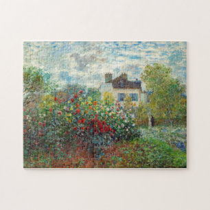 Puzzle Claude Monet - El jardín del artista en Argenteuil