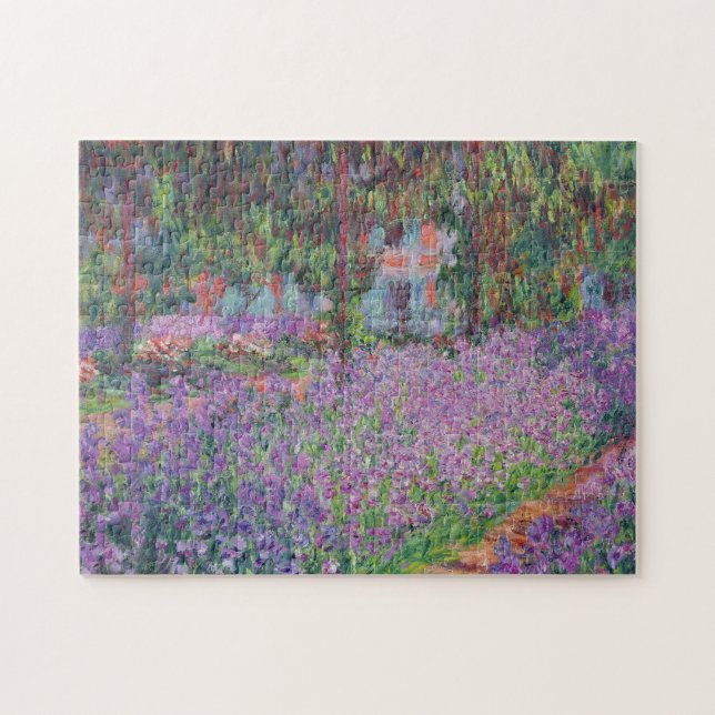 Puzzle Claude Monet| El jardín del artista en Giverny (Horizontal)