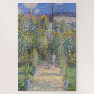 Puzzle Claude Monet – El jardín del artista en Vétheuil