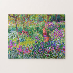 Puzzle Claude Monet: El jardín Iris de Giverny