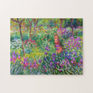 Puzzle Claude Monet: El jardín Iris de Giverny