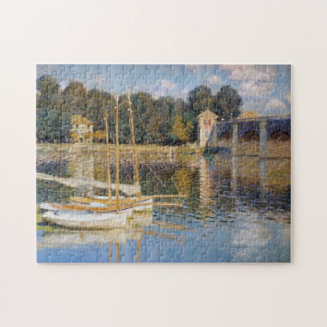 Puzzle Claude Monet - El puente argentino (Horizontal)