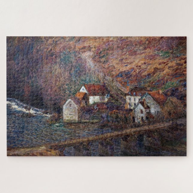 Puzzle Claude Monet - El puente en Vervy (Horizontal)